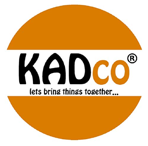 KADco® Form A Arandelas de caucho de neopreno grueso plano negro DIN 125 (M8 (30 piezas)
