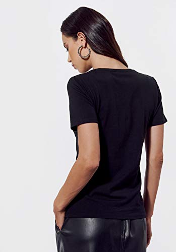 KAPORAL Atika Camiseta, Negro, L para Mujer