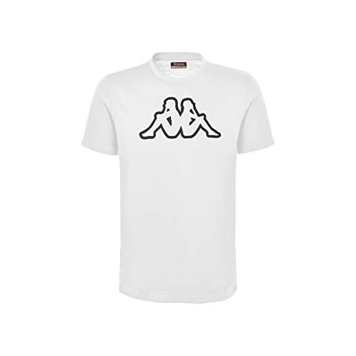 Kappa Cromen Camiseta, blanco, L