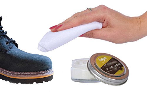 Kaps Crema para El Cuidado del Calzado, Cuidado Intensivo Y Nutritivo del Cuero, Delicate, 70 Colores (100 - incoloro)