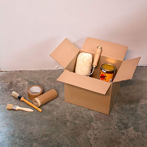 Kartox | Cajas de Cartón para Envíos Almacenamiento Paquetería | Canal Simple Reforzado | Dimensiones 25 x 25 x 25 cm | Pack 25 unidades