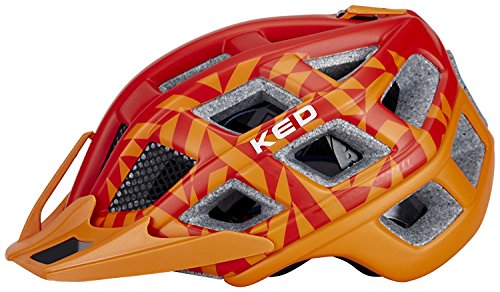 KED Crom - Casco - naranja/rojo Contorno de la cabeza 57-62 cm 2017