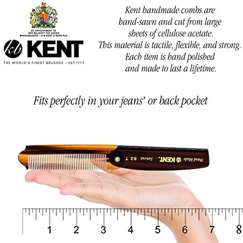 Kent Brushes Peine Plegable (A82T)