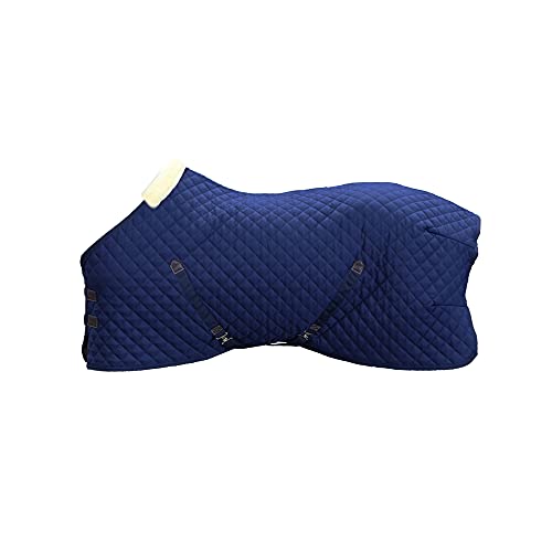 Kentucky Horsewear Stable Rug - Manta para caballo, 200 g, tamaño: 160, color azul marino