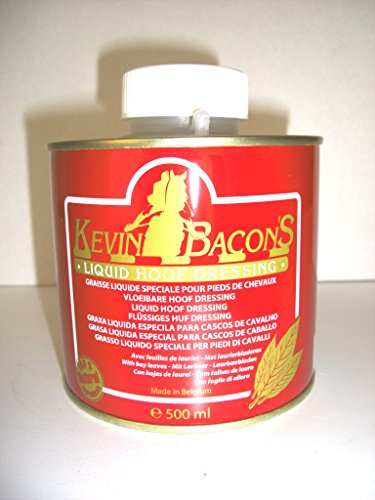 Kevin Bacon - Aceite líquido para pezuñas con aceite de laurel con pincel (500 ml)