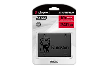 Kingston A400 SSD Disco duro sólido interno 2.5" SATA Rev 3.0, 240GB - SA400S37/240G