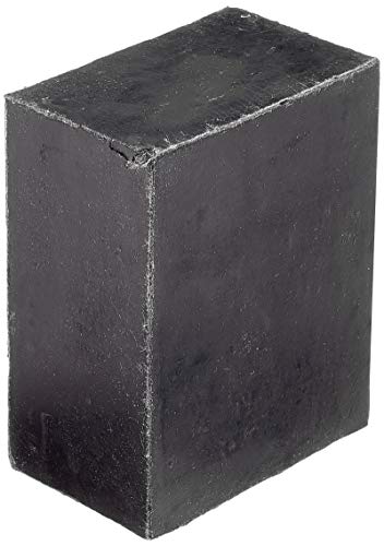 Kora 73 Bloque de Goma, 160 x 120 x 80 mm, Negro