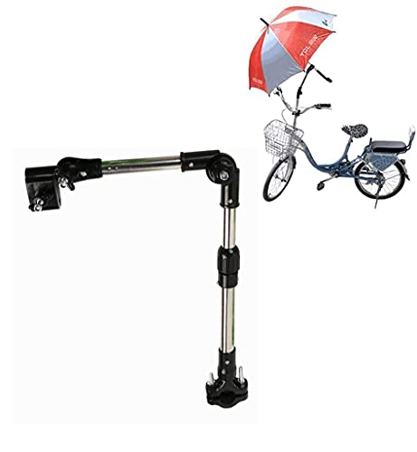 Kyowoll Porta Paraguas Plegable Universal - Soporte para Paraguas para Bicicleta/Silla/Andador/Carrito/Pesca/Carrito de Golf/Pantalla Plana/Umbrella Holder