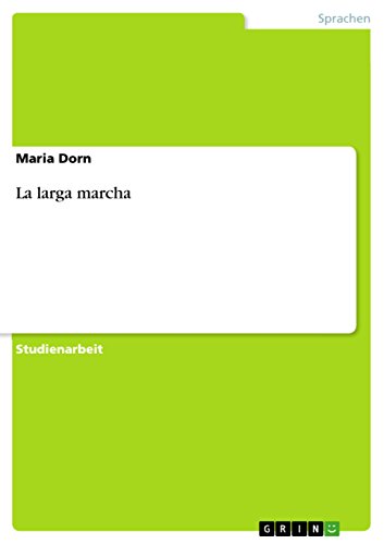 La larga marcha (German Edition)
