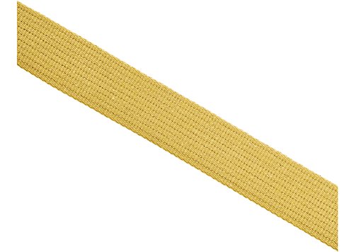 Ladeheid Cinturón en Tejido para Hombre P10 (Amarillo-Grafito, 120 cm (Largo total 130 cm))