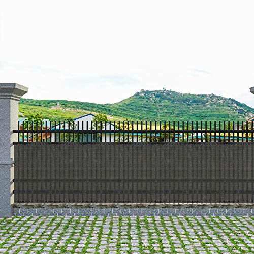 Laneetal Pantalla Protectoras Valla Privacidad para Balcón Malla de sombreo para Jardín Protección Visual UV y contra el Viento 1,5x20m 150 g/m² Antracita