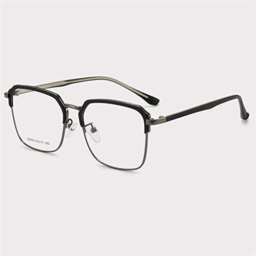 Las gafas de lectura anti-deslumbramiento de moda for hombres y mujeres congelados retro de gafas de metal son ligeros y cómodos, adecuados for ocio y entretenimiento, navegación por Internet, cuidado