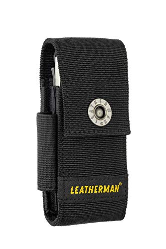 Leatherman Surge - Multiherramienta con 21 usos, incluye navajas de tamaño completo bloqueables, alicates regulares y de punta, corta alambres, fabricado en EE.UU, en negro y plata con funda de nylon