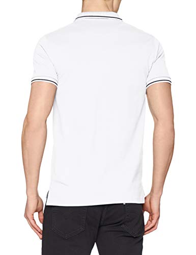 Lee Pique Polo Camisetas, Blanco (Bright White Lj), 4XL para Hombre