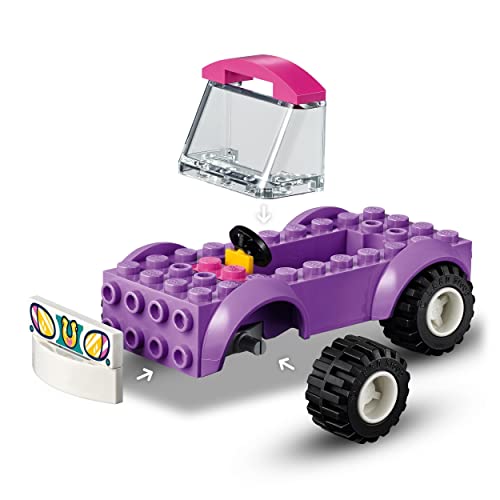 LEGO 41441 Friends Entrenamiento y Remolque Ecuestre, Juguete de Construcción para Niños 4 años con Figura de Caballo
