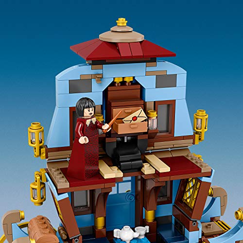 LEGO Harry Potter - Carruaje de Beauxbatons: Llegada a Hogwarts, Nuevo Juguete de Construcción de Carro con Caballos Alados Inspirado en la Película El Cáliz de Fuego (75958)