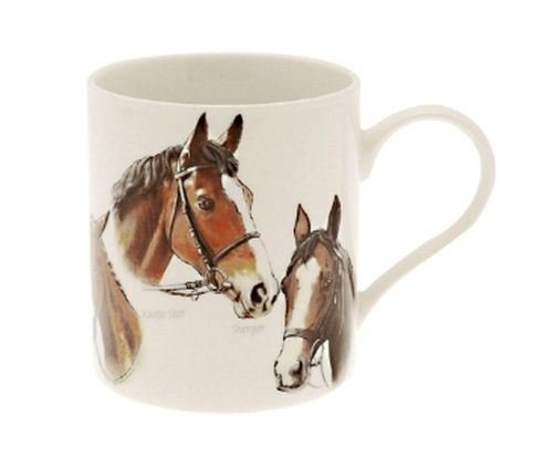 Leonardo Classic Race taza de porcelana de caballos en caja regalo