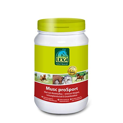 Lexa Musc Prosport – 1,2 kg – Para Caballos para favorecer el suministro de energía de la musculatura y del índice hermético vermögens