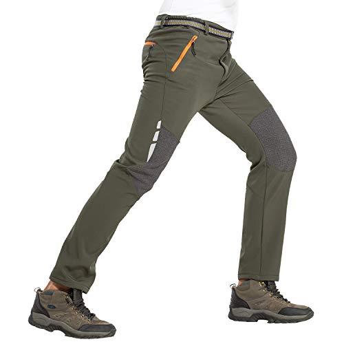LHHMZ Pantalones de Senderismo al Aire Libre para Hombre Cómodo Transpirable Pantalones para Caminar Primavera otoño Verano Pantalones Casuales