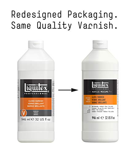 Liquitex Aditivo - Barniz brillante, 946 ml