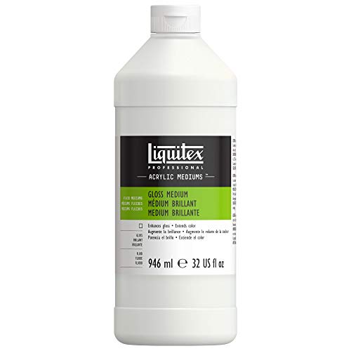 LIQUITEX Médium Fluido Barniz Brillante Profesional, 946 ml (Paquete de 1), 946
