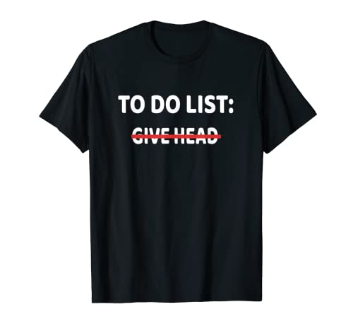 Lista de hacer dar cabeza Camiseta