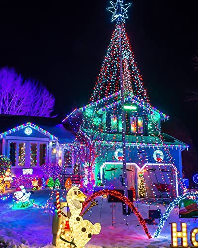 Litogo Luces LED Pilas, Guirnalda Luces Pilas[4 PCS], 5m 50 LED Luces Decorativas Habitacion Luces de Cadena Micro con Pilas de Alambre de Cobre para Decoración Bodas Fiesta de Navidad（Multicolor）