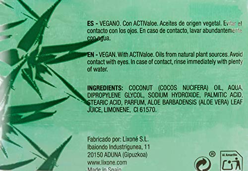 Lixone Jabón de Aloe Vera - 3 Unidades