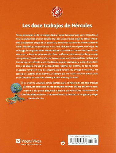 Los Doce Trabajos De Hercules N/c (Clásicos Adaptados) - 9788431698553
