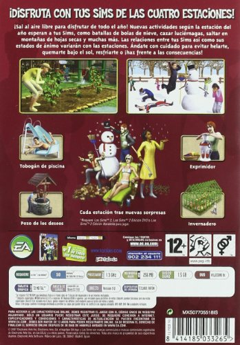 Los Sims 2 Y Las Cuatro Estaciones Pc Dvd España