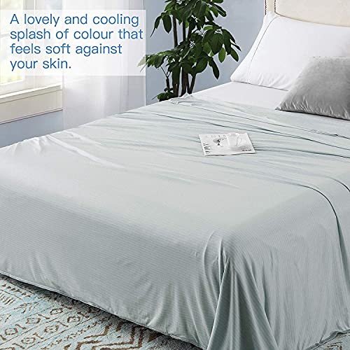 Luxear Manta de enfriamiento Dormir, Mantas de Verano livianas de Doble Cara para Personas Que Duermen Calientes, Q-MAX japonés> 0.34 Fibra de enfriamiento