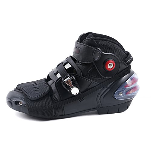 Madbike Accesorios de cambio de engranaje para zapatos Botas de motocicleta Protector (black)