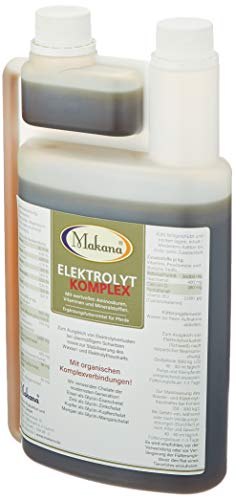 Makana Electrolito Complex líquido (con lisina, metionina y Zinc), Botella dosificadora de 1000 ml (1 x 1 l)