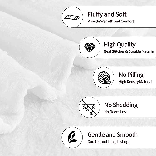 Manta Cama 150 - 220x240 cm Burro Gris Mantas para Sofa Grandes, Mantas para Cama, Manta de Microfibra Suave y Cálida - Plaid Sofa de Suave y Cálida