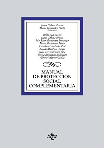 Manual de protección social complementaria (Derecho - Biblioteca Universitaria de Editorial Tecnos)