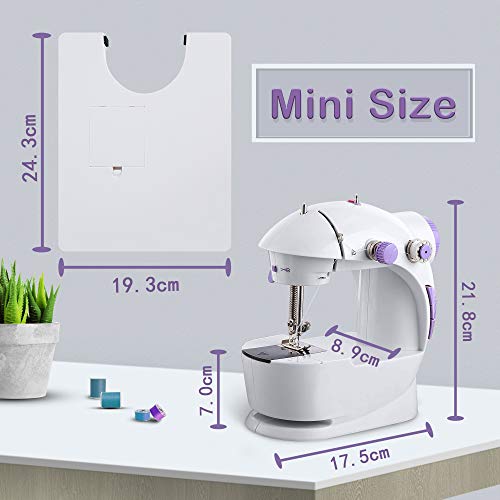 Máquina de Coser con Kit de Costura y Mesa de Extensión