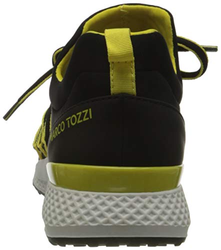 MARCO TOZZI 2-2-23762-26 Sneaker, Zapatillas Mujer, Peine Negro, 37 EU