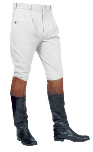 Mark Todd Auckland Pantalones de Equitación, Hombre, Blanco (White), 36