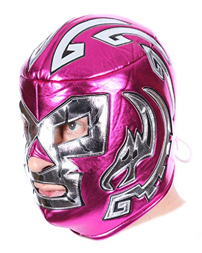 Máscara para lucha libre, color rosa