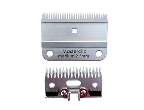 Masterclip Cuchilla cortadora de caballos A2 de corte mediano de 2,5 mm, compatible con cortauñas A2 Lister