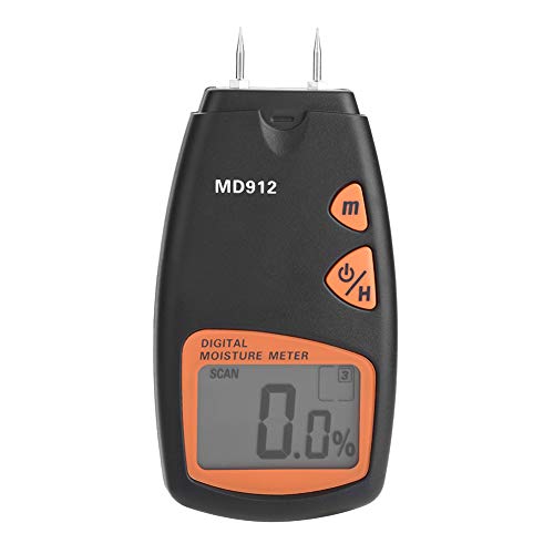 MD912 Medidor de Humedad Probador Sensor de Humedad Humedad Madera 2/4 pin Medidor de Humedad Madera