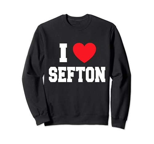 Me encanta Sefton Sudadera