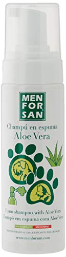 MENFORSAN Champú en Espuma con aloe Vera - Perros Y Gatos - 200 ml