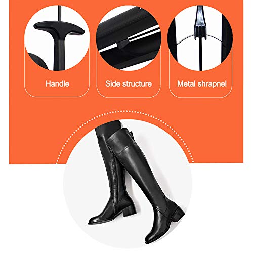 mengooo Tensor de botas con muelle tensor, forma de vástago de bota para botas de metal, 35 cm