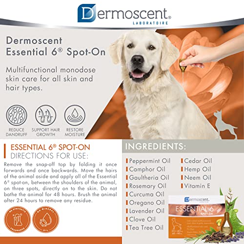 Merial Dermoscent 4 Pipetas de Spot On Perro Entre 20-40 kg