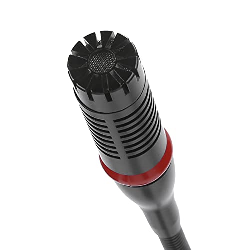 Micrófono, micrófono de cuello de ganso con reducción de ruido inteligente y ligero para conferencias(45cm microphone pole, Transl)