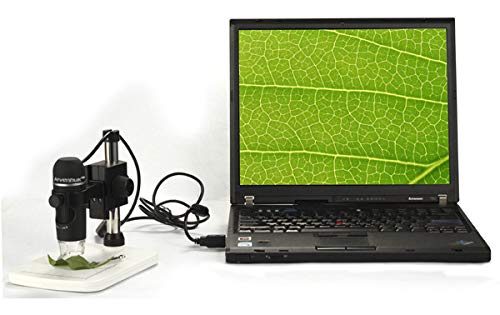 Microscopio Digital Portátil Levenhuk DTX 90 (10–300x) con Cámara Desmontable para Uso en Electrónica, Joyería, Biología, Zoología y Otros Ámbitos
