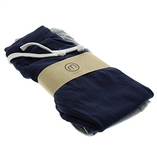 Minymo Basic 36 -Sweat Pant (2-Pack) - Pantalones para niños, Dark Navy, 6 años (116 cm)