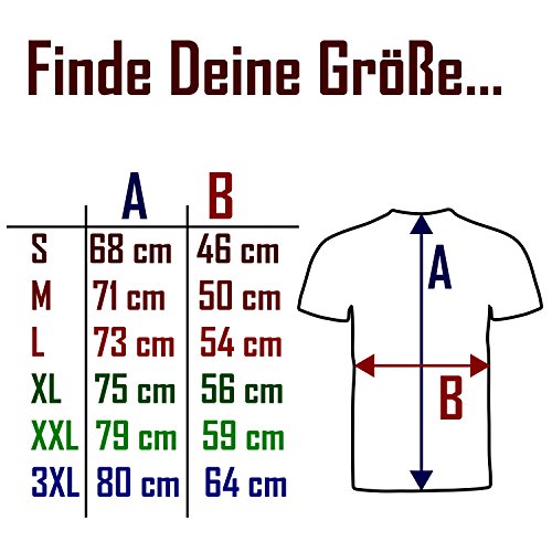 Mir reichts! Shirtzshop ID103856 - Camiseta para hombre, diseño con texto en alemán "Ich GEH zu Mein Esel!" Negro XL