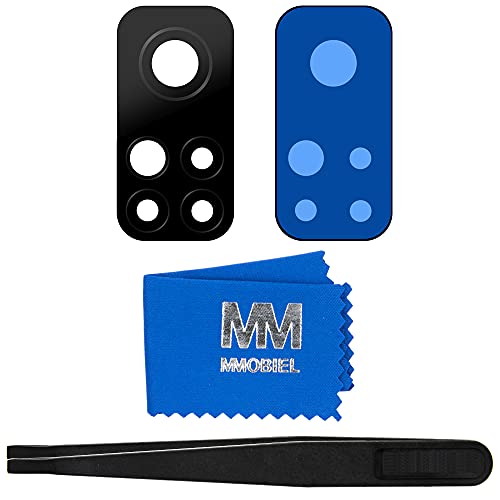MMOBIEL Vidrio para Lente Cámara Trasera Compatible con Xiaomi Mi 10T / Mi 10T Pro 5G - Cristal de la Objetivo Posterior Reemplazo Incl. Pinzas y Limpiador
